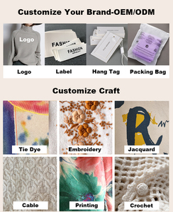 Maglione corto a righe in bianco e nero alla moda maglione corto girocollo lavorato a <span class=keywords><strong>maglia</strong></span> con <span class=keywords><strong>paillettes</strong></span> lavorato a <span class=keywords><strong>maglia</strong></span> in lana da donna - Product Image 6