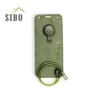 Réservoir d'eau Sibo Factory de haute qualité 2L pour le VTT, réutilisable, avec valve à débit rapide, portable