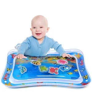 זמן בטן תינוק מים מחצלת תינוקות מתנפח Play Mat 3 6 9 12 חודשים יילוד בני בנות מים מחצלת