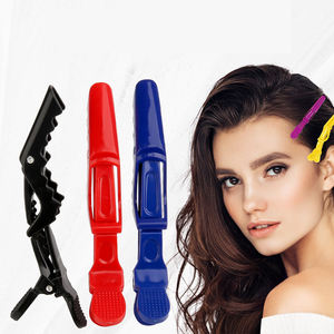 Accesorios de moda DIY horquillas <span class=keywords><strong>barber</strong></span>ía salón herramientas colorido seccionamiento cocodrilo pinza de pelo - Product Image 3