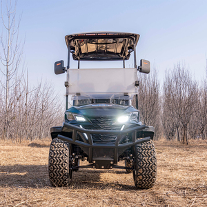 2 Seater Golf Cart Lithium Battery Off Road Tires 4KW to 7.5KW Motor Customizable High Capacity Design Accommodates up to 4 Pass - Product Image 2