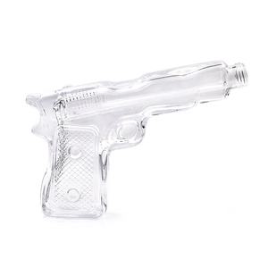 Botella de vidrio en forma de pistola de 250 ml, líquido de uso especial con corcho o tapón de rosca, decoración de cerveza <span class=keywords><strong>para</strong></span> uso doméstico - Product Image 2