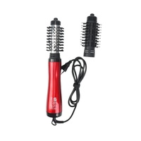 Cepillo Secador de Pelo Giratorio Automático 3 en 1 de 1200W, Ecológico, de Aleación, para Rizar y Alisar