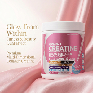 Creatina Monohidrato en Polvo <span class=keywords><strong>para</strong></span> Mujeres Fairir OEM, 5000mg/Por Cucharada, Suplemento Todo en Uno con Colágeno, <span class=keywords><strong>BCAA</strong></span>, Ácido Hialurónico - Product Image 2