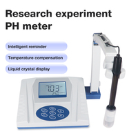 Medidor de pH de Laboratorio de Alta Precisión PHS-3C, Medidor de Valor de pH de 0.01-14, Medidor de pH Digital de Mesa