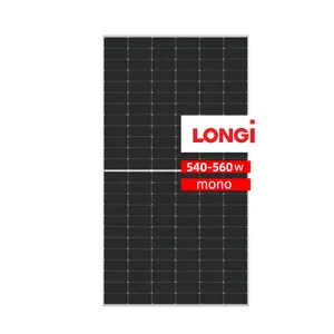 Longi panel năng lượng mặt trời 550 Wát với giá nhà máy LR5-72HPH-550W đủ lưu trữ trong trung quốc kho