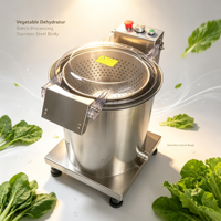 Déshydrateur centrifuge grande capacité pour laitue déchiquetée, essoreuse commerciale de salades et légumes pour entreprises