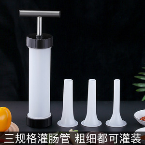 Embutidora manual de salchichas, herramienta de cocina para hacer salchichas caseras - Product Image 2