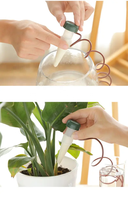 Arroseur automatique en plastique Gamry pour plantes, pot d'arrosage vert pour l'irrigation du jardin avec libération lente et design unique