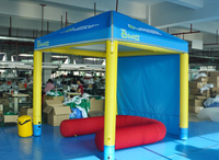 Tente gonflable modulaire TianYi Tech |   Tente d'événement extérieur avec structure en TPU, installation rapide et gonflables publicitaires personnalisés