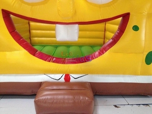Inflable Gigante <span class=keywords><strong>de</strong></span> <span class=keywords><strong>Bob</strong></span> <span class=keywords><strong>Esponja</strong></span>, Casa Amarilla, Juego Inflable, Diversión para Niños, Brincolín para Niños - Product Image 2