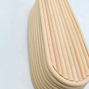 Outil essentiel d'épreuvage en rotin naturel pour <span class=keywords><strong>pain</strong></span> <span class=keywords><strong>au</strong></span> <span class=keywords><strong>levain</strong></span> ovale pour la pâtisserie Banneton Basket Baker's Must-Have - Product Image 5