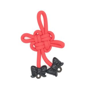 Llavero de cuerda de poliéster hecho a mano de buena calidad, estilo chino, duradero, ecológico, colgante chino para teléfono móvil - Product Image 1