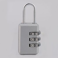 Offre Spéciale – Meilleur Prix – Cadenas Réinitialisable en Alliage de Zinc à 3 Chiffres pour Salle de Sport et Bagages