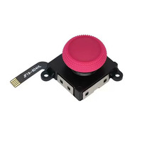 Joystick pengontrol Game anti selip, untuk saklar 4 tongkat konsol Game genggam untuk NS Joycon empat Lite Oled