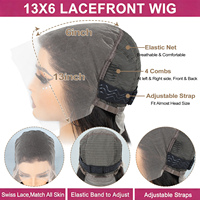 Perruques sans colle en gros 13x4 13x6 Lace Frontal Transparentes, pré-épilées, pré-coupées, Lace Front, Noir Naturel, Go Wigs
