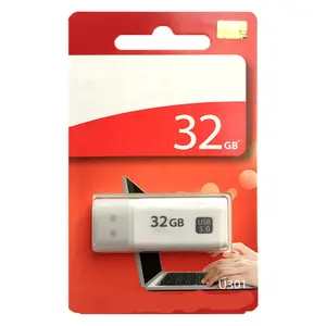 Flash Disk USB 100% Mini 64GB 32GB, Flash Drive USB 3.0 Asli, Stik Memori Mini