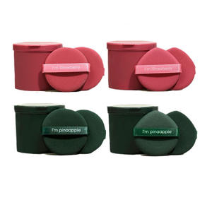 Esponja de Maquillaje sin Látex con Forma de Fresa, Esponja de Cojín de Aire de Doble Uso en Seco y Húmedo, Herramienta de Belleza para Base de Maquillaje y Polvo - Product Image 4