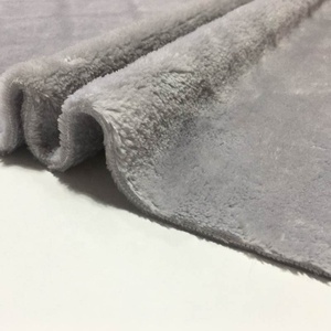 100% polyester deux faces brossé doux flanelle corail polaire tissu pour la fabrication de pyjamas peignoir - Product Image 6