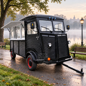 Remolque de Comida Vintage con Diseño Exterior Personalizado para Vendedores de Comida Callejera y Servicios de Catering al Aire Libre - Product Image 1