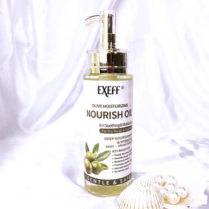 Huile Corporelle Éclaircissante Olive Fraîche Nourrissante en Profondeur Anti-Âge Tous Types de Peau Vente en Gros Export Hydratante Absorption Rapide - Product Image 4