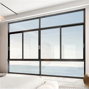 Ventana Moderna de Doble Vidrio Templado Aislante e Insonorizado <span class=keywords><strong>para</strong></span> Villa, Marco de Acero Inoxidable, Protección Contra Insectos <span class=keywords><strong>para</strong></span> Uso Exterior en Escaleras - Product Image 3