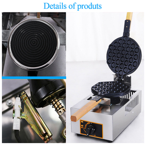 Cuisine professionnelle Antiadhésive Hong Kong Collation Électrique Gaufrier - Product Image 3