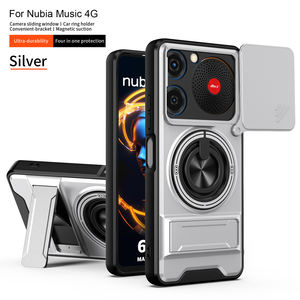 Accessoires mobiles, coque de protection rigide magnétique pour téléphone portable, coque arrière pour ZTE Nubia Music <span class=keywords><strong>4G</strong></span> - Product Image 1