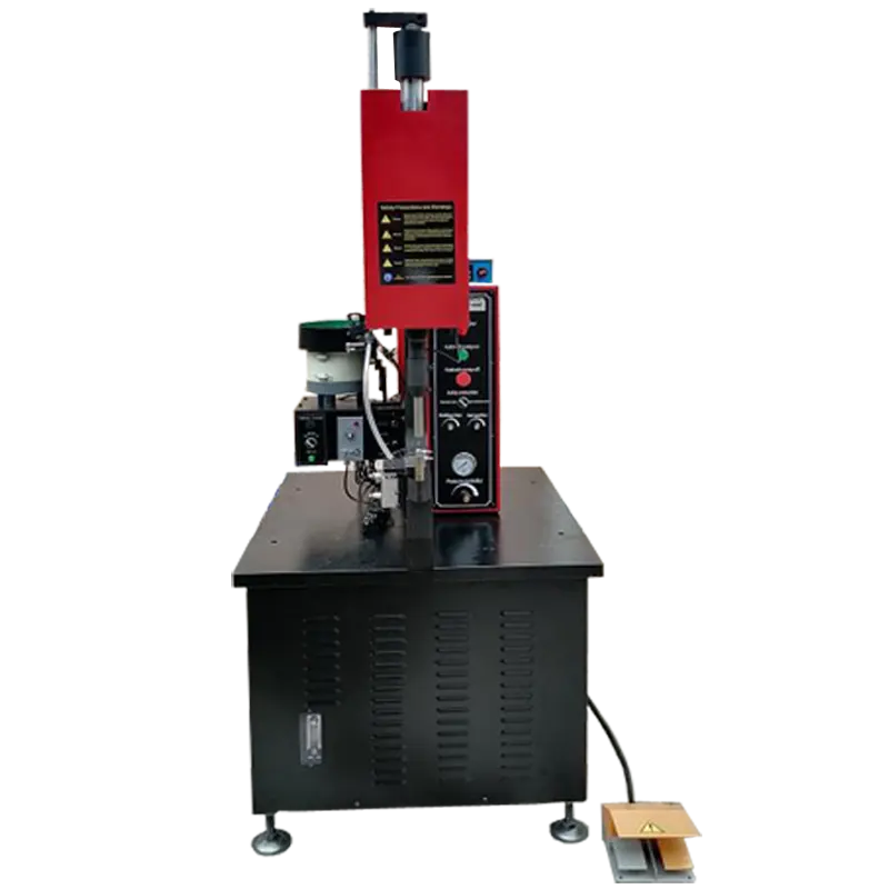 Usun modello: ULYP-618 pressa per inserimento di elementi di fissaggio in acciaio inossidabile da 10 tonnellate con sistema di alimentazione automatica