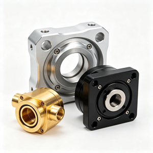 Pièces usinées CNC sur mesure OEM, collecteurs de soupapes hydrauliques de précision, turbines et boîtiers à brides pour équipements industriels - Product Image 1