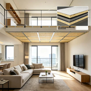 Sous-couche acoustique flottante <span class=keywords><strong>en</strong></span> <span class=keywords><strong>mousse</strong></span> XPE pour sols, réduction du bruit d'impact, légère, fine, installation rapide, <span class=keywords><strong>tapis</strong></span> insonorisant durable - Product Image 3