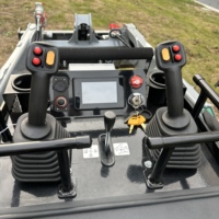 Mini chargeuse sur pneus V1000, moteur diesel Kubota, petite chargeuse sur chenilles/sur roues avec godet