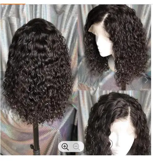 Water Wave 13*4 Lace Front Wigs Human Hair Pre Plucked Brazilian Virgin Wet and Wavy Human Hair Wigs for Black Women