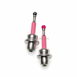 Tige en céramique OEM personnalisée M3 27mm 4mm à pointe rubis pour sonde de capteur 3D <span class=keywords><strong>HAIMER</strong></span> 80.362.00 pour centre d'usinage CNC - Product Image 5