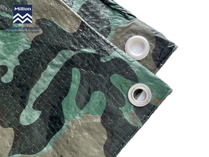 <span class=keywords><strong>Bâche</strong></span> camouflage imperméable MILLION 160 g/m² pour <span class=keywords><strong>sol</strong></span> de tente, couverture extérieure de <span class=keywords><strong>camping</strong></span>, protection de jardin, <span class=keywords><strong>bâche</strong></span> PE pour tente - Product Image 3