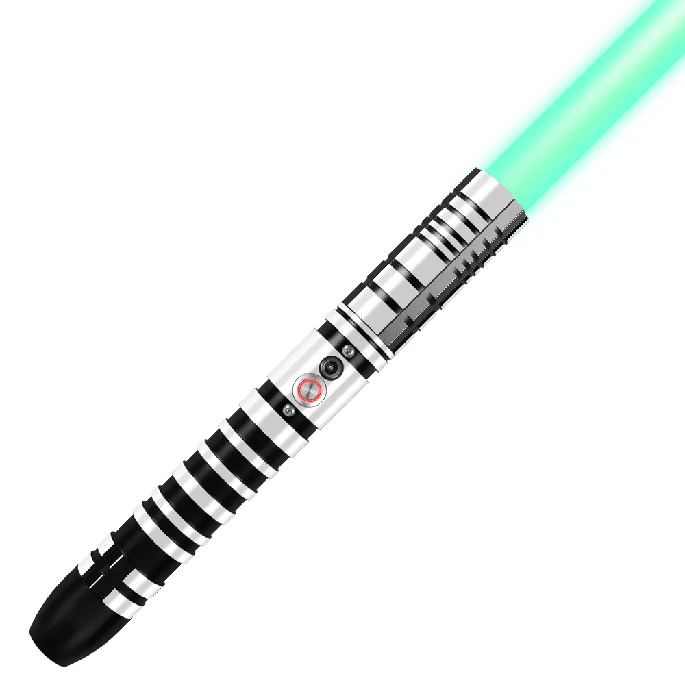 Adult Metal Toys Gift Long Hilt Flashing Lights Sable Sound Cheap Dueling Double Bladed FX Lightsaber Laser Sword