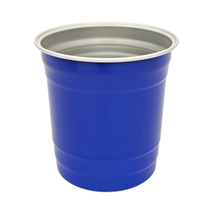 Vasos Desechables de Aluminio para Cerveza y Refrescos, con Logotipo Personalizado, Color Metálico, para Bebidas Frías al Aire Libre - Product Image 1