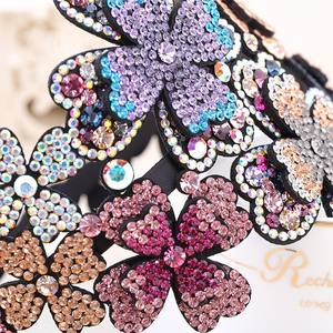 ที่คาด<span class=keywords><strong>ผม</strong></span>ประดับดอกไม้สไตล์เกาหลี ประดับคริสตัล กว้าง ไม่ลื่น ไม่หลุดง่าย อุปกรณ์เสริม<span class=keywords><strong>ผม</strong></span>สุดฮิต ปี 2026 - Product Image 5