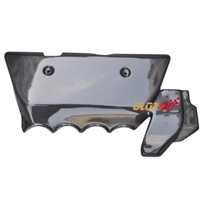 2 pièces, nouveau capot moteur en fibre de carbone, panneau intérieur, aérateur de capot pour Honda ACURA RSX 2002-2005 DC5, tuning automobile - Product Image 4