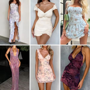 Wholesale Women's Summer Fashion Slim Fit <b>Mixed</b> Dress Inventory Randomly Shipped - Product Image 4