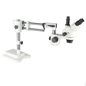 Microscopio Stereoscopico Binoculare Boshida BD-W245T 3.57-90X con Doppio Braccio di Supporto - Product Image 1