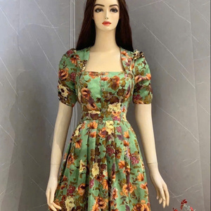 Camisa Estampada de Manga Corta para Mujer, Dulce y Moderna, Vestido Casual de Manga Corta para Mujer - Product Image 4