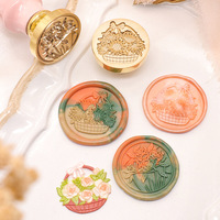 Y824 1000+ Desain Kepala Stempel Segel Lilin Semua Tema Hewan Bunga Anime Ucapan Selamat Siap Kirim