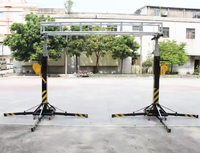 Venta al por mayor 6M Winch LED Screen Heavy Duty 250KG Capacidad de carga Stage Light Line Array Speaker Truss Lift Tower Crank Stand