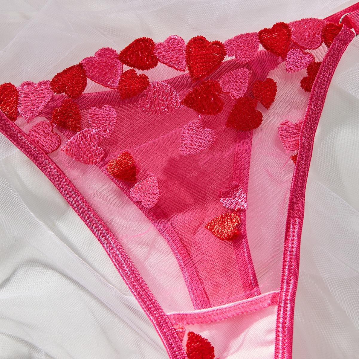 Wholesale Embroidery Lingerie Delicate Underwear Fancy Luxury Lace Fine Intimate Sexy Bra and Panty Set