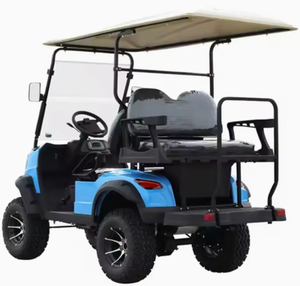 รถกอล์ฟไฟฟ้าสุดหรู 4 ที่นั่ง แบตเตอรี่ลิเธียม ระยะทางไกล เบาะหนังพรีเมียม ขับขี่เงียบ เหมาะสำหรับรีสอร์ทและพื้นที่ส่วนตัว รับน้ำหนักได้ 400 กก. - Product Image 2