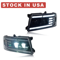 Adapté à Nissan Y61 2007-2016 Phare pour Patrol Y61 Feux avant LED Patrol Y61 Feux arrière LED Système d'éclairage