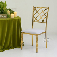 Chaise empilable moderne en acier inoxydable pour événements extérieurs et hôteliers - Mobilier commercial durable