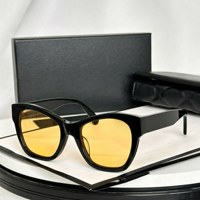 Lunettes de soleil unisexes rétro vintage carrées marron/orange en acrylique, monture intégrale dégradée, verres polarisés TR90 PC, protection UV, pour l'extérieur