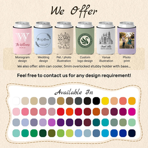 Wholesale Custom Neoprene Foam Cooler Stubby Holder Beer Can Sleeve Insulated Slim Cheap 3 4 5mm 330ml Cooler <strong>Koozy</strong> with logo - Product Image 3